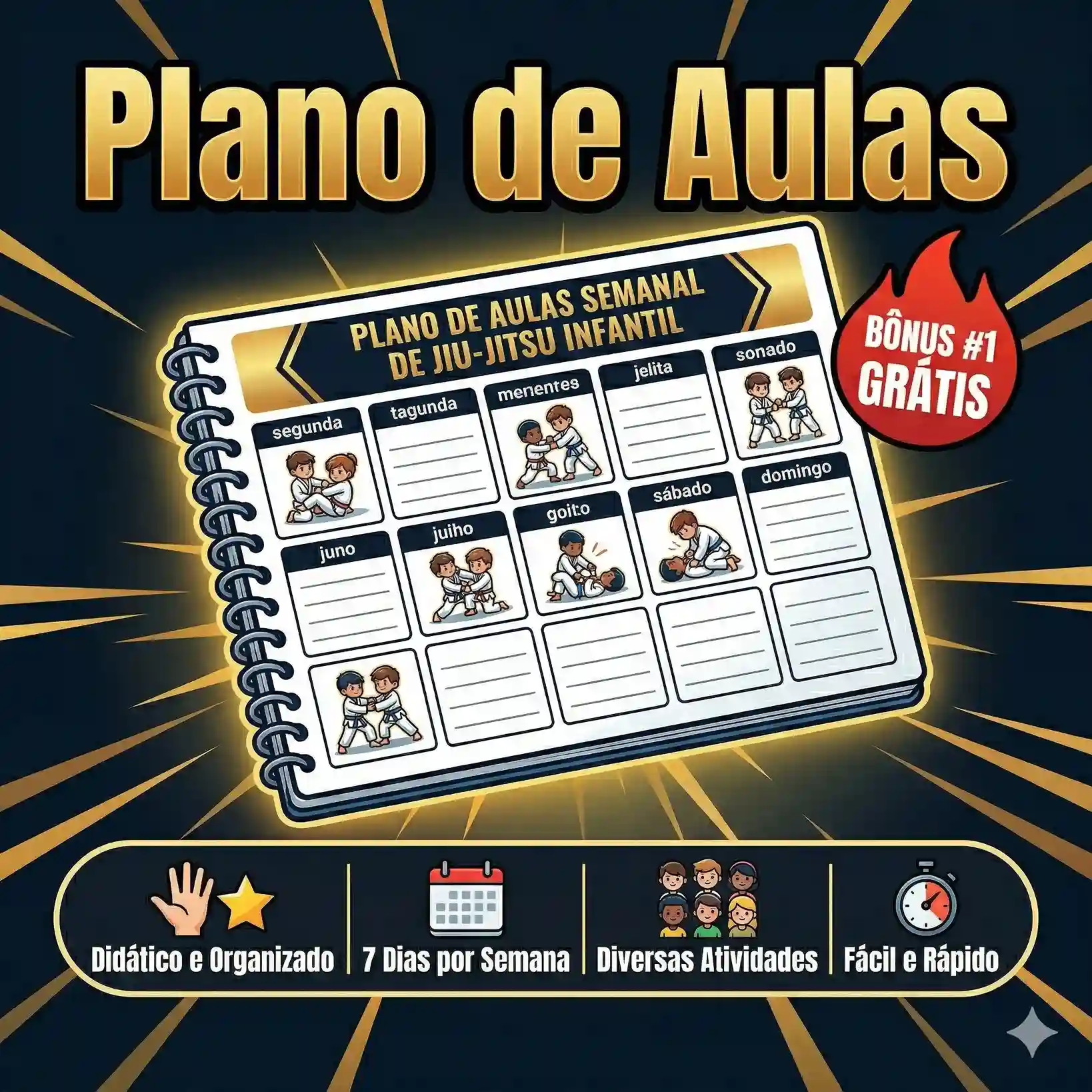 Bônus 1 — Plano de Aulas