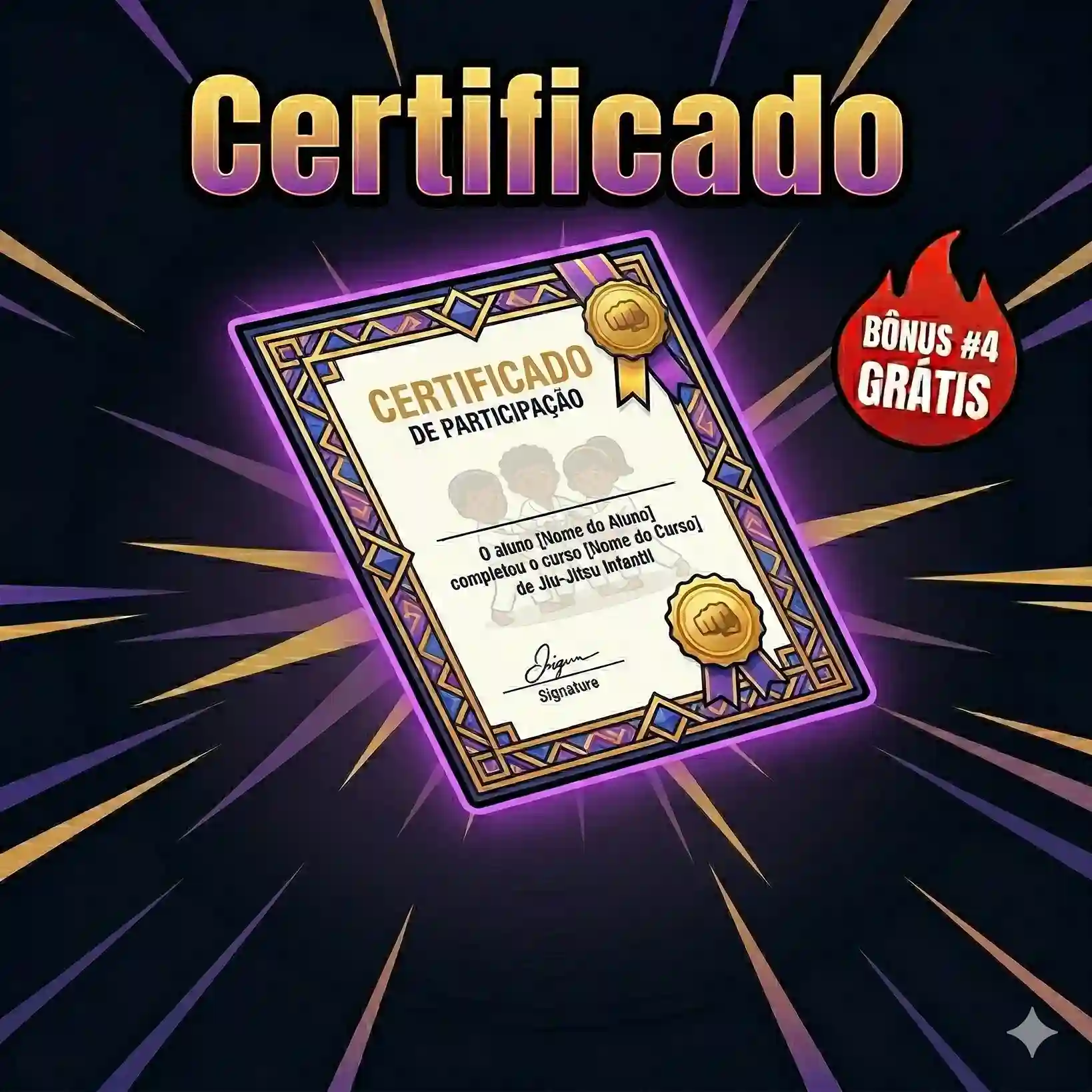 Bônus 4 — Certificado Oficial